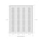 Sartodoors Sliding Closet Double Bi-fold Doors, Felicia 3355 Matte Black with Clear Glass, Sturdy Tracks Mold FELICIA3355DBF-BLK-72 x 96 (4* 18x96) - alternate 5