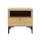 Manhattan Comfort Amara Nightstand in Natural Oak NS006-NA - alternate 6