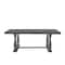 Homeroots 84" Gray Wood Trestle Base Dining Table 631268 - alternate 1