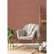 Advantage Hayden Raspberry Concrete Trellis Wallpaper 4125-26703 - alternate 4