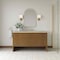 James Martin Vanities Hudson 60" Single Vanity, Honey Oak w/ 3 CM Tajnar Eclos Top 435-V60S-HNO-3TJR - alternate 6