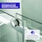 Anzzi 76'' x 57-60'' Frameless Sliding Glass Shower Door in Polished Chrome with Left Drain Shower Base SD-5902305L-CH - alternate 8