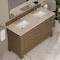 James Martin Vanities Brookfield 60" Double Vanity, Pecan, w/ 3 CM Tajnar Eclos Top 547-V60D-PCN-3TJR - alternate 6