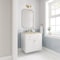 James Martin Vanities Chicago 30" Single Vanity, Glossy White, w/ 3 CM Tajnar Eclos Top 503-V30-GW-3TJR - alternate 5