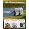 Vevor Pond Aerator Lake Pond Aeration Kit 3/4 HP 550W 5.2CFM for Up to 3 Acre OLF400D-140BS-A - alternate 6