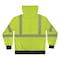 Ergodyne M Lime Type R, Class 3 Performance Hi-Vis Hoodie 8317BK - alternate 6