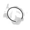 John Deere SNAP RING, JOHN DEERE OEM 430409 430409 - alternate 2
