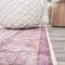 Jonathan Y Alacati Ogee Medallion Machine-Washable Red/Orange/Cream 3 ft. x 5 ft. Area Rug WSH103A-3 - alternate 6