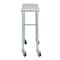 Amgood 24in D x 15in L Stainless Steel Open Base Table, 3in Casters AMG WT-2415-RCB-WHEELS-Z - alternate 5