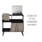 Crosley Asheville Medium Record Storage Console CF1147-BK - alternate 5