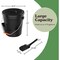 Pure Garden Ash Bucket 4.75-Gallon Metal Bucket with Lid & Shovel for Fireplace or Firepit Ashes Fireplace Tools 50-210 - alternate 9