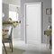 Sartodoors French Interior Door, 18" x 80", White QUADRO4111ID-WS-18 - alternate 1