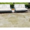 Homeroots 9' X 12' Beige Tan And Ivory Floral Washable Indoor Outdoor Area Rug 588532 - alternate 1
