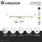 Kingston Brass 72-Inch Stainless Steel Linear Shower Drain with Reversible Tile Insert and Flat Grate BSF7220 - alternate 4