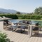Leisuremod Klyra 5-Pc Aluminum Patio Set - Sofa, Chairs & Tables with Fade-Resistant Cushions, 5PK KCS43-23-61-30GR - alternate 7