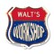 Signmission Walt's Workshop, 18 inch X 18 inch, Plastic Sign, 2PK SHI-P-2PACK-18-489-WALT - alternate 1