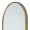Homeroots 70" Gold Arch Metal Framed Accent Mirror 376436 - alternate 8