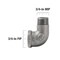 Southland 3/4-in MIP x FIP Black Iron 90-degree Street Elbow 520-304HN - alternate 3
