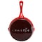 Crock-Pot Crock Pot Artisan 8 in. Round Enameled Cast Iron Skillet in Scarlet Red 111974.01 - alternate 6