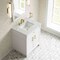 James Martin Vanities Bellshire 30" Single Vanity, Bright White w/ 3 CM Ethereal Noctis Silestone Top 660-V30-BW-3ENC - alternate 7