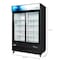 Koolmore 53"Commercial Glass 2 Door Display Refrigerator Merchandiser-Upright  Beverage Cooler w/LED Lighting MDR-2D-GSLD - alternate 6