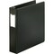 Business Source Basic Round Ring Binder wLabel Holder, Black BSN28561 - alternate 1