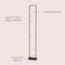 Jonathan Y Ivan 59.3" Minimalist Modern Iron Ladder Dimmable Integrated LED Floor Lamp, Black JYL1709A - alternate 9