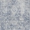 Homeroots 5' X 8' Navy Blue Oriental Washable Indoor Outdoor Area Rug 607609 - alternate 5