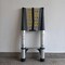 Wrightmaster 20.3 ft. Aluminum Lightweight Extension Ladder with Non-Marring Feet, 330 lbs. Load Capacity ZOR-20.3FT-SLV - alternate 4