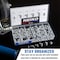 Neiko Grease Fitting Assortment, 110 Piece, Metric, Straight & Angled Zerk Grease Fittings Kit 50466A - alternate 4