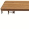 Homeroots 1" X 27" Brown Teak Rectangular Shower Bench 549330 - alternate 3