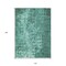 Homeroots 10' X 14' Teal Blue Ikat Washable Indoor Outdoor Area Rug 577006 - alternate 6