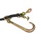 Mytee Products Recovery V Bridle Tow Strap w/ Snap Hook, 15 in J-Hooks, & T-J Hook - 3333 lbs WLL VStrap-MXB-J-TJ - alternate 5