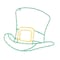 Celebrations Shamrock Hat Silhouette Window Decor Metal 1 pk 14-03029A - alternate 1