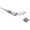 National Hardware 6'' Steel Hinge Hasps N129-668 - alternate 1