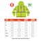 Ergodyne Hi-Vis Sweatshirt, 3XL, Lime 22897 - alternate 8