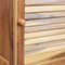 Happimess Serene 27.5"H Handcrafted Acacia Wood Bathroom Freestanding Floor Bathroom Storage Cabinet w/Louver SHF2001A - alternate 5