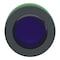 Schneider Electric Head for illuminated push button, Harmony XB5, antimicrobial, plastic, blue, 30mm, universal LED, plain lens ZB5FW363 - alternate 3