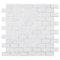 Andova Tiles Zalo 1-in. x 2-in. Brick Joint Glass Wall & Floor Mosaic Tile (1 Square Feet Per Sheet) ANDZAL608 - alternate 5