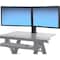 Ergotron WorkFit Dual Monitor Kit BLK 97-934-085 - alternate 2