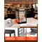 Vevor 3-Tier Commercial Food Warmer Display Pizza Cabinet 60 Qt /57L LED Light NB-604 - alternate 5