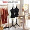 Topmaster Mannequin, Adjustable Height, Durable Foam and Canvas, Wooden Base, Versatile, Black TMMAQTO37 - alternate 9