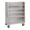 Pucel Divided Shelf Truck, 42 in W x 22 in D x 56 in H, Black DV-2242 - alternate 1