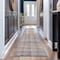 World Rug Gallery Bohemian Stripe Lines Washable Non Slip Runner Rug 2 ft x 10 ft Brown WR68BROWN2X10 - alternate 1