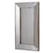 Homeroots 24" Silver Framed Antiqued Accent Mirror 485120 - alternate 5