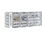 Jonathan Y Evelyn Crystal Rectangle 31.75" 4-Light Iron/Crystal Glam Modern LED Vanity Light, Chrome JYL7541A - alternate 11