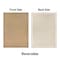 World Rug Gallery Contemporary Bordered Weather Resistant Reversible Indoor/Outdoor Rug 2 ft x 7 ft Natural WR111NATURAL2X7 - alternate 6