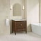 James Martin Vanities Myrrin 30" Single Vanity, Mid-Century Walnut w/ 3 CM Ethereal Noctis Silestone Top 485-V30-WLT-3ENC - alternate 5