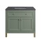 James Martin Vanities Chicago 36 in. Single Vanity, Smokey Celadon, w/ 3 CM Charcoal Soapstone Silestone Top 503-V36-SC-3CSP - alternate 5