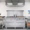 Koolmore 60 in. 6 Burner Commercial LP Range with 24 in. Griddle in Stainless-Steel KM-CRG60-LP - alternate 6